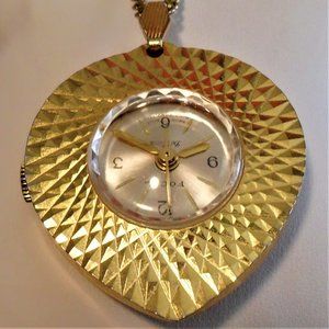 Focal De Luxe Swiss Made Hand Wind Pendant Watch